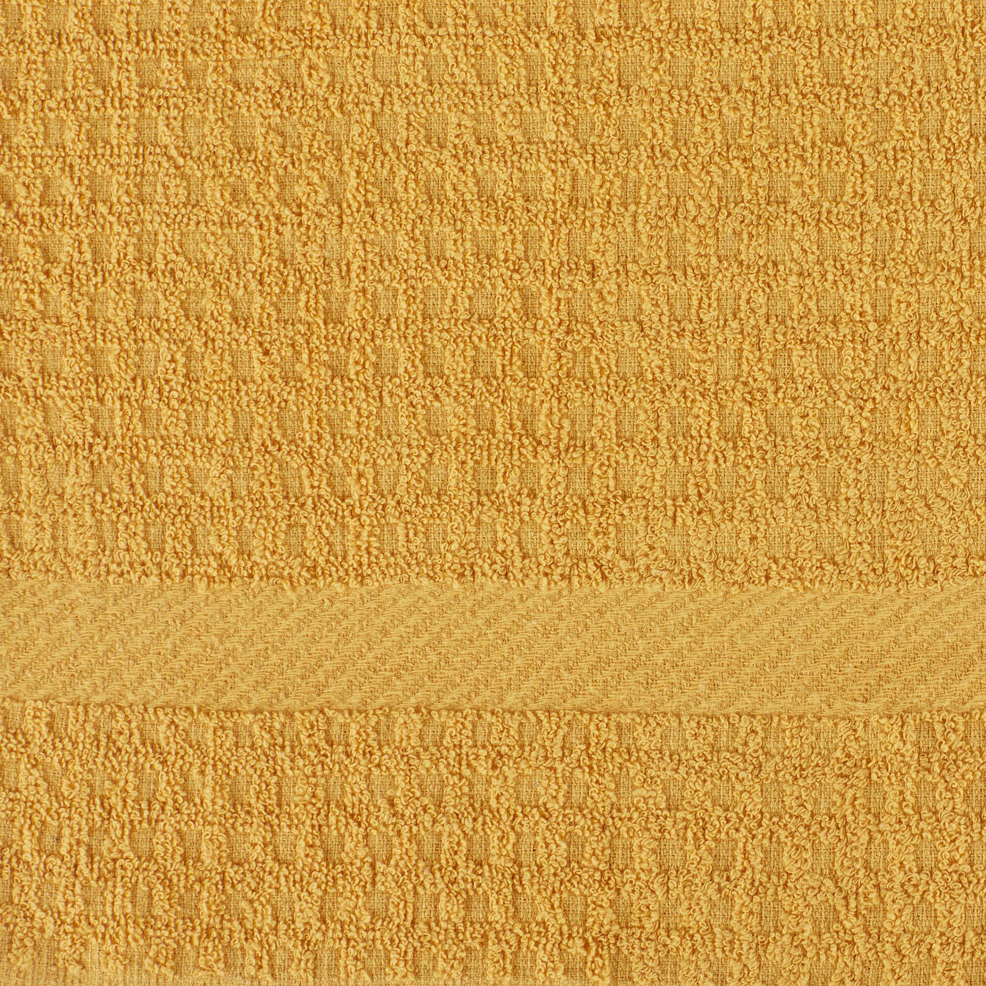 DII® Solid Mustard Waffle Terry Dishtowel (Set of 4)